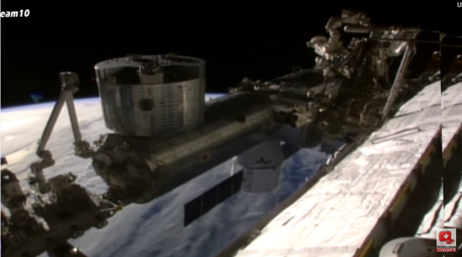 La transmisi&oacute;n en vivo de la Estaci&oacute;n Espacial Internacional fue cortada luego de aparecer un extra&ntilde;o objeto volador. (Foto: YouTube)