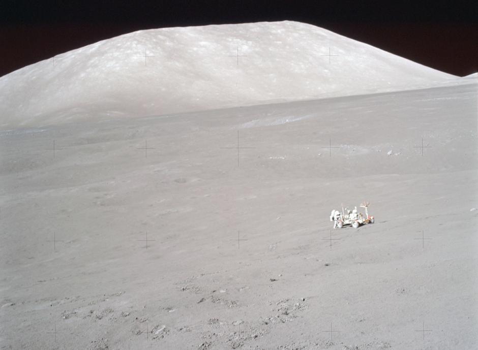NASA comparte fotos inéditas de las misiones del Apolo en la luna