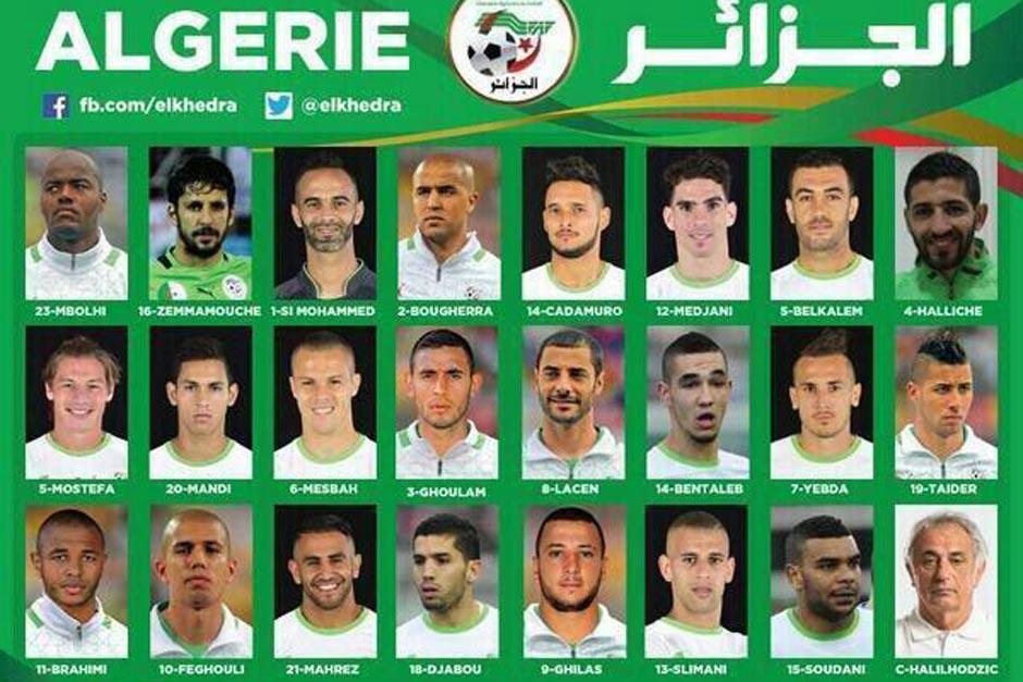 Argelia quiere dar la sorpresa en el Mundial de Brasil 2014. (Imagen: Twitter)