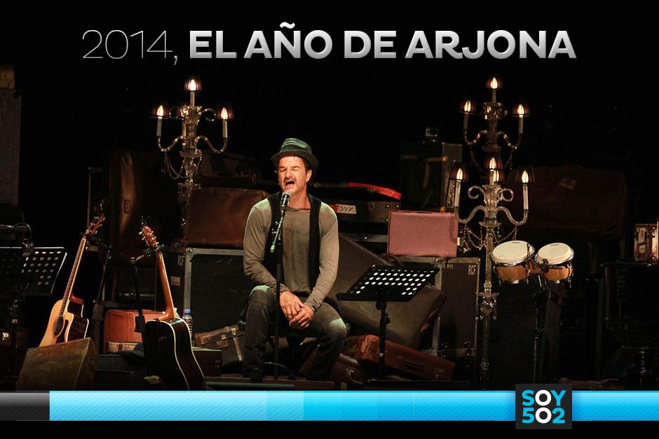 El 2014 fue un a&ntilde;o lleno de triunfos para el guatemalteco Ricardo Arjona. (Foto: Arjoneando)&nbsp;
