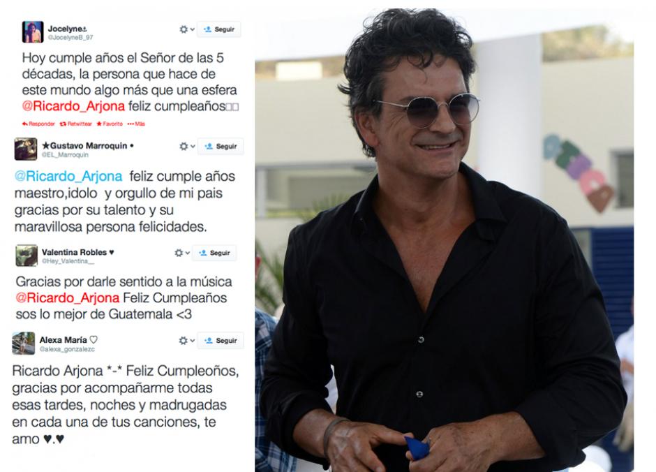 Los fans de Arjona le desean feliz cumplea&ntilde;os a trav&eacute;s de redes sociales.&nbsp;