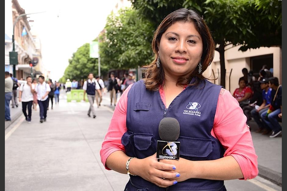 Astrid tiene 29 a&ntilde;os y es periodista de Telediario de Canal 3. (Foto: Selene Mej&iacute;a/Soy502)