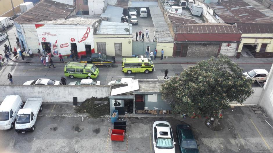Un ataque dejó cinco personas muertas en la zona 1 capitalina. (Foto: @CRGuatemalteca)