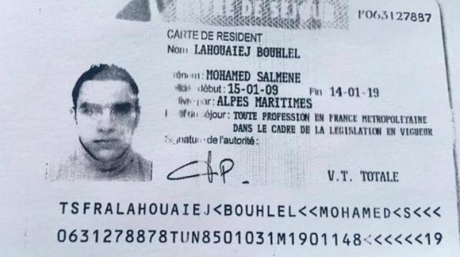 El autor de la masacre es un tunecino instalado en Francia identificado como  Mohamed Lahouaiej Bouhlel. (Foto: Infobae)