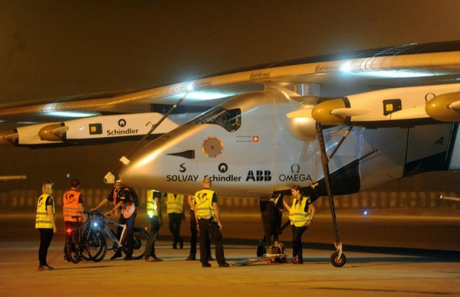 El avión solar recorre este miércoles su tercera etapa de su vuelta al mundo. (Foto: Internet)