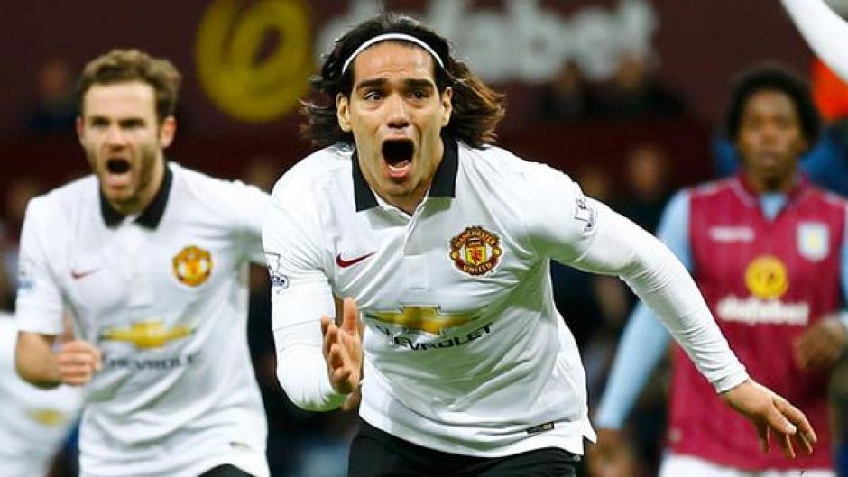 El delantero colombiano Radamel Falcao Garc&iacute;a volvi&oacute; a anotar con Manchester United. (Foto: EFE)