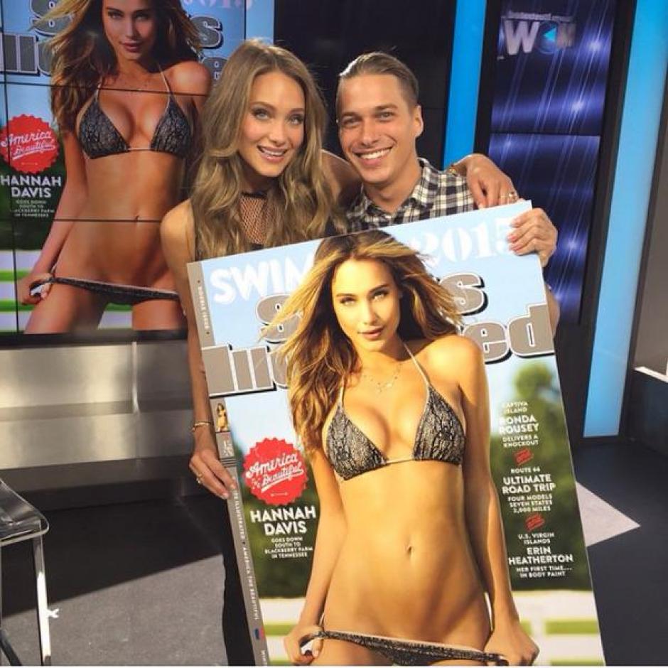 La modelo recibi&oacute; la sorpresa la noche del mi&eacute;rcoles en un programa televisivo. (Foto: Twitter)