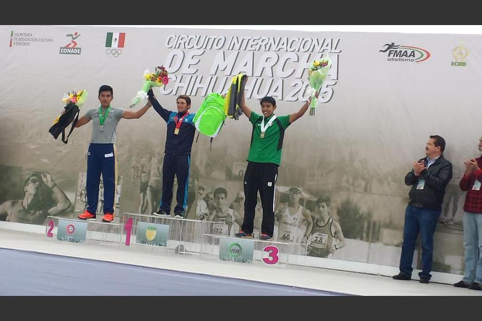 Grave se impuso en la prueba a dos mexicanos. (Foto: COG)