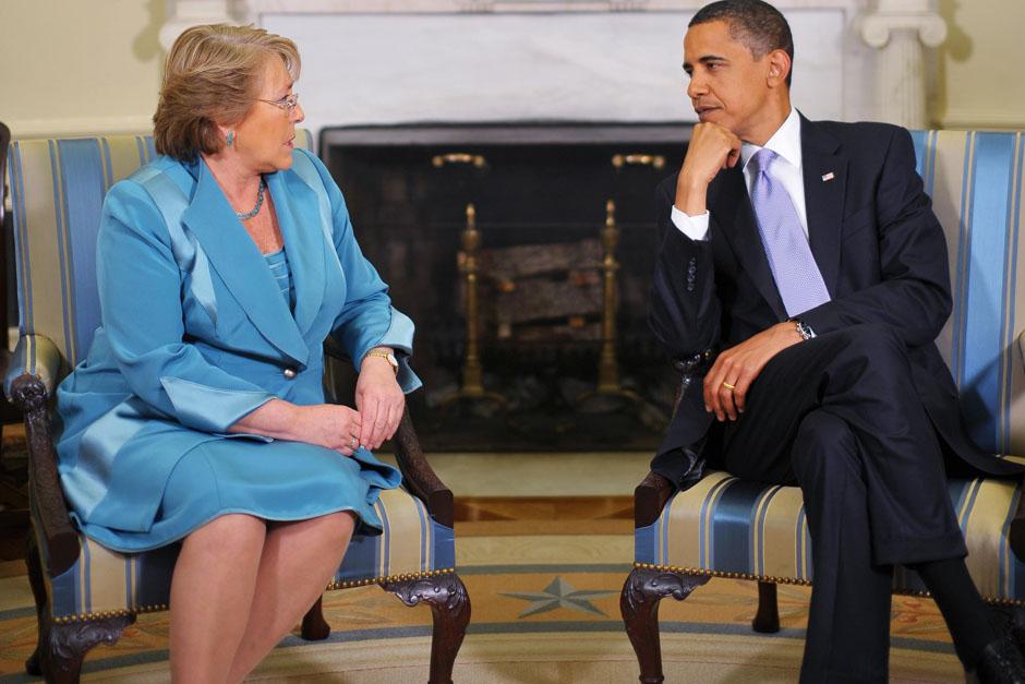 La presidenta de Chile, Michelle Bachelett, viajar&aacute; este s&aacute;bado hacia Estados Unidos en donde sostendr&aacute; una reuni&oacute;n con Barack Obama (Foto: Archivo)