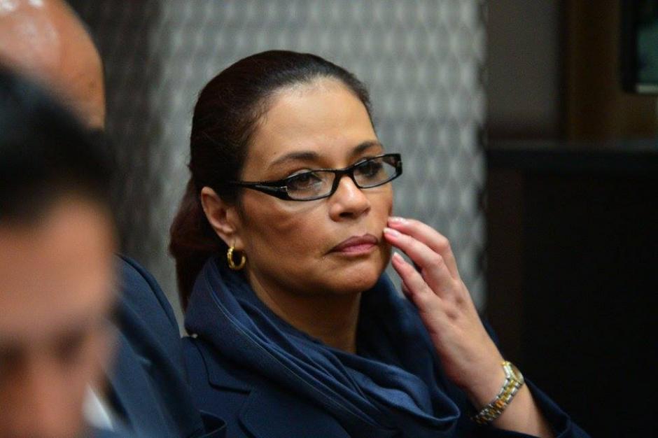 Roxana Baldetti en tres días deberá ser trasladada a la cárcel para mujeres Santa Teresa en la zona 18 por orden del Juez Miguel Ánguel Gálvez. (Foto: Wilder López/Soy502)&nbsp;