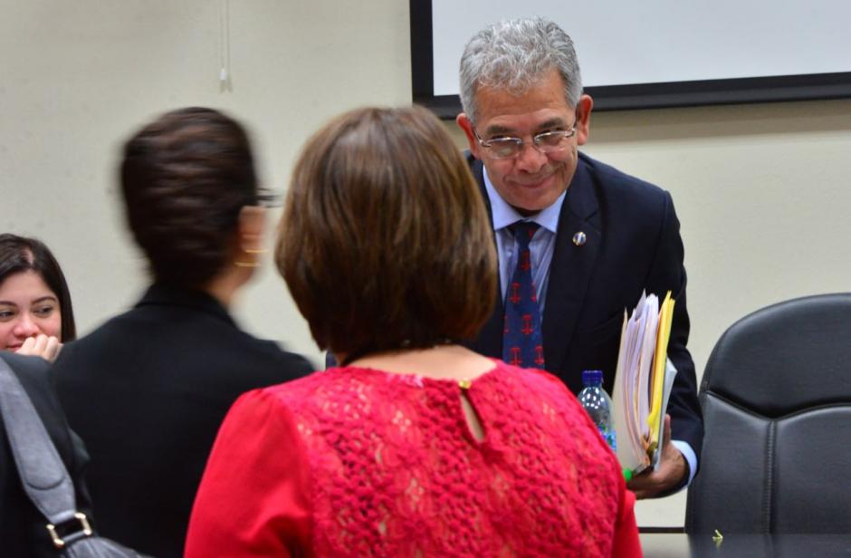 La defensa de Otto P&eacute;rez present&oacute; una queja contra el juez G&aacute;lvez, la cual fue aceptada. (Foto: Jes&uacute;s Alfonso/Soy502)
