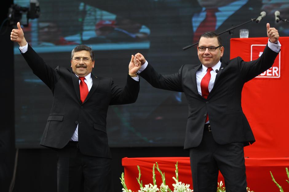 Manuel Baldizón, candidato a la presidencia por Lider, se encuentra en Washington donde realizó una visita a la OEA para denunciar que us partido político es víctima de persecusión política. (Foto: Alexis Batres/Soy502)