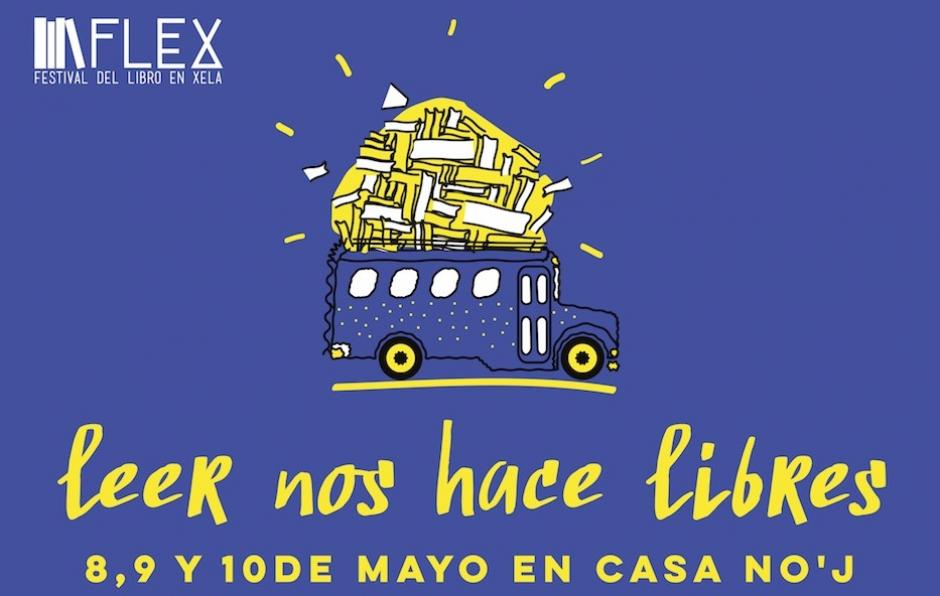 El festival del libro de Xela regresa en su tercera edici&oacute;n. (Dise&ntilde;o: Ciudad de la Imaginaci&oacute;n)&nbsp;