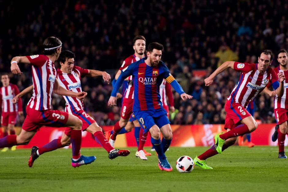 El partido de f&uacute;tbol m&aacute;s atractivo de la jornada es el del Barcelona contra el Atl&eacute;tico de Madrid en el Vicente Calder&oacute;n. (Foto: Bar&ccedil;a Blaugranes)
