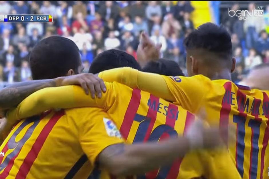 Luis Su&aacute;rez marc&oacute; cuatro de los ocho goles de Barceloona. (Foto: Getty)