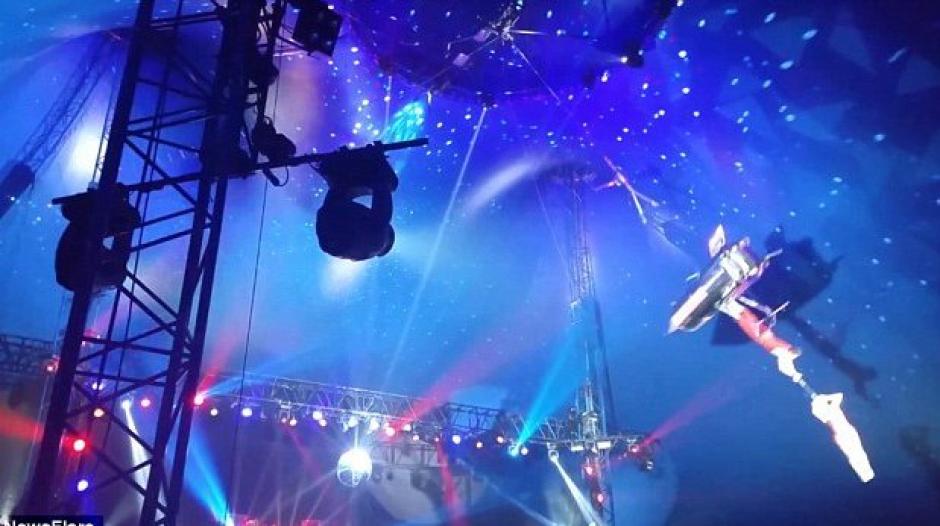 El Circo Hermanos V&aacute;zquez en Houston, Texas.