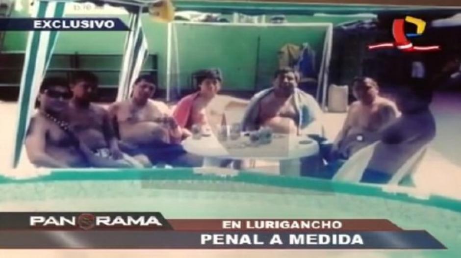 Presos en Per&uacute; tienen piscina, discoteca y muchas otras comodidades. (Foto: Panorama)