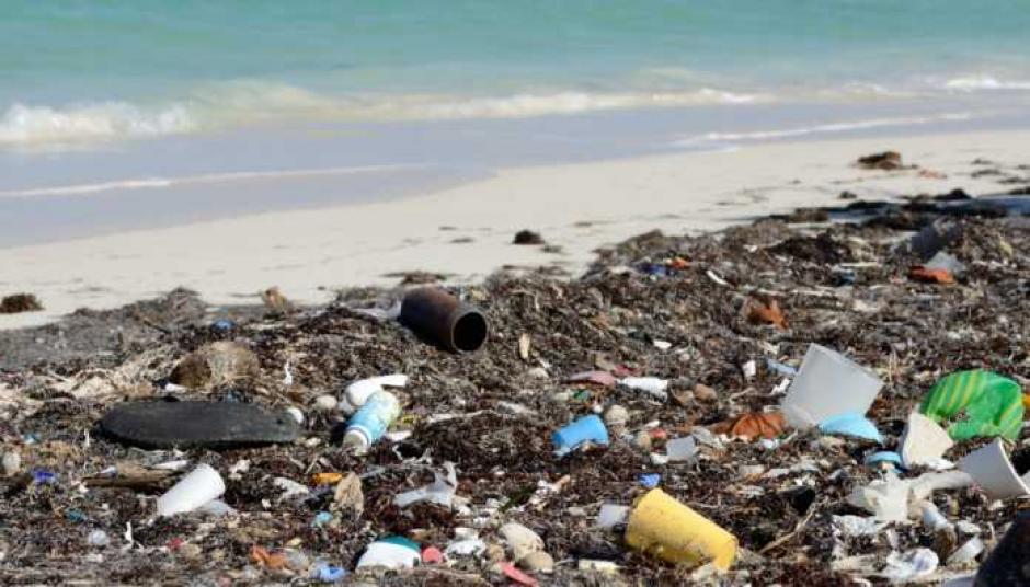 La basura abarrota las playas hondure&ntilde;as. (Foto: Tiempo Digital)