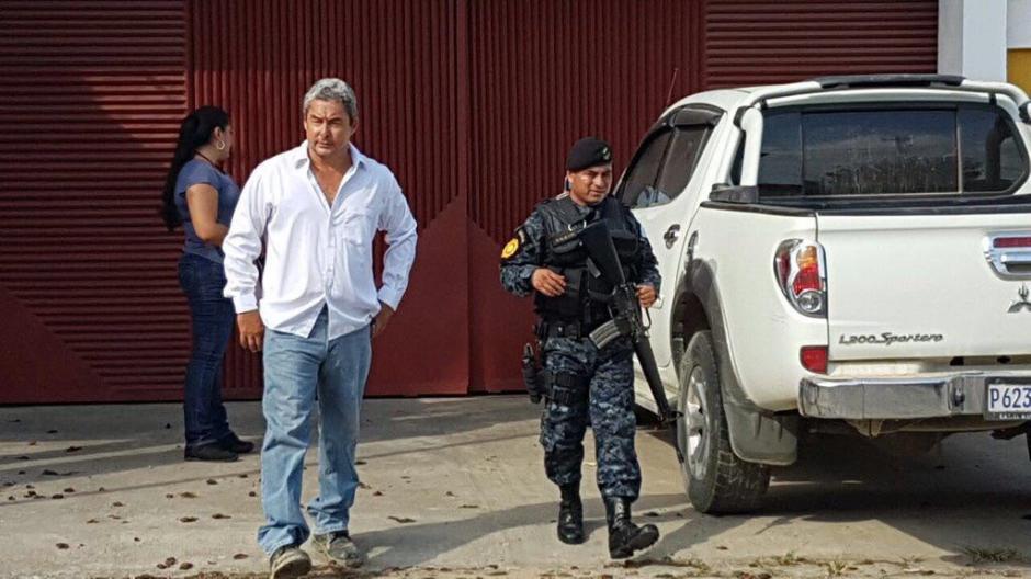 Capturan al exdiputado del PP Marvin D&iacute;az en Izabal, por este caso han sido detenidas 11 personas m&aacute;s. (Foto cortes&iacute;a: Jos&eacute; Antonio Castro/ Congreso)