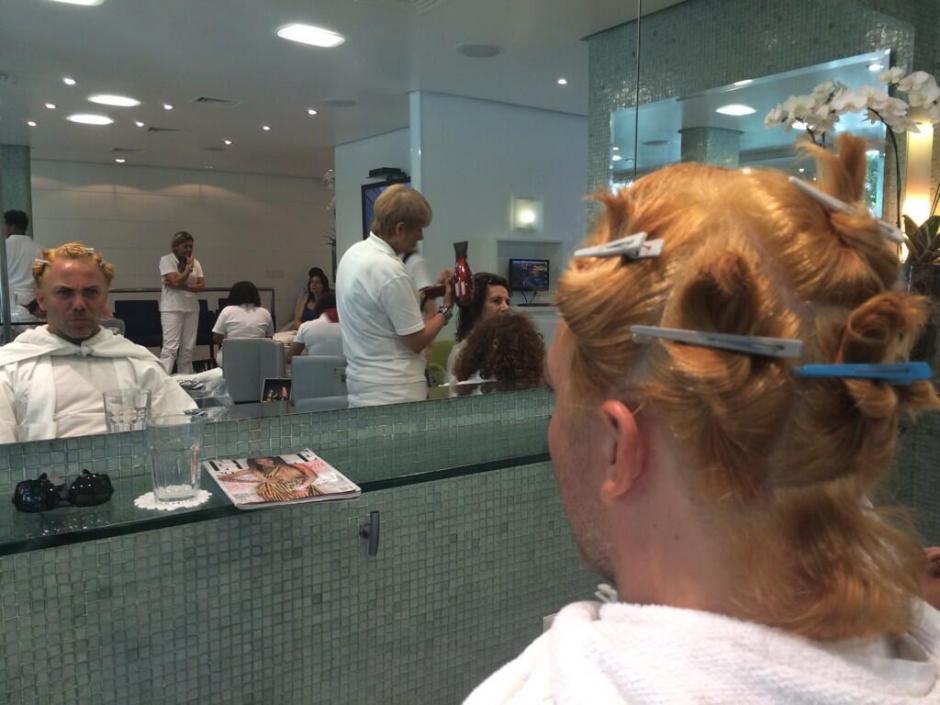 Cristian Castro comparte cada momento con sus seguidores en su cuenta personal de Twitter.