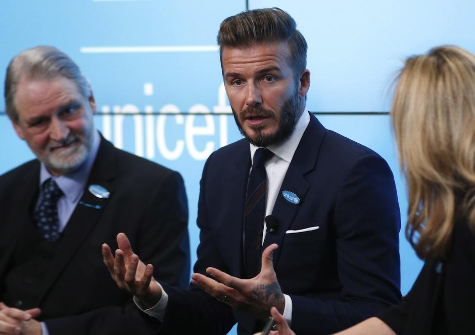 David beckham se habr&iacute;a unido a Unicef con un oscuro prop&oacute;sito. (Foto: IBTimes UK)