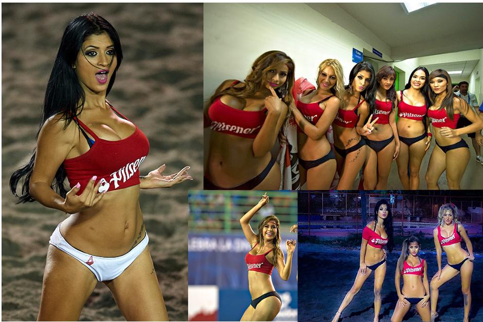 Bellas Beach Babys guatemaltecas encantan en el Premundial de F&uacute;tbol Playa en El Salvador. (Fotos: Getty Images)