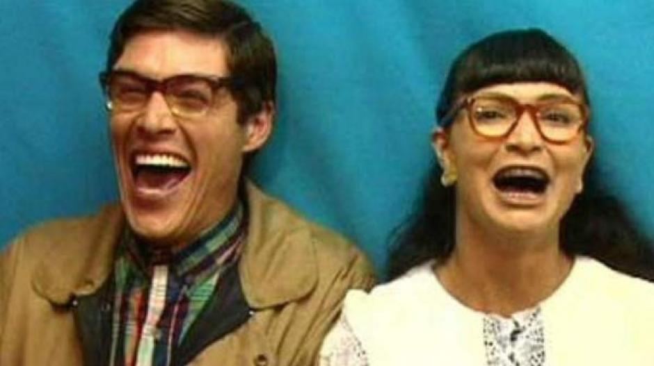 Betty la fea y su mejor amigo, Nicol&aacute;s Mora. (Foto: Infobae) 