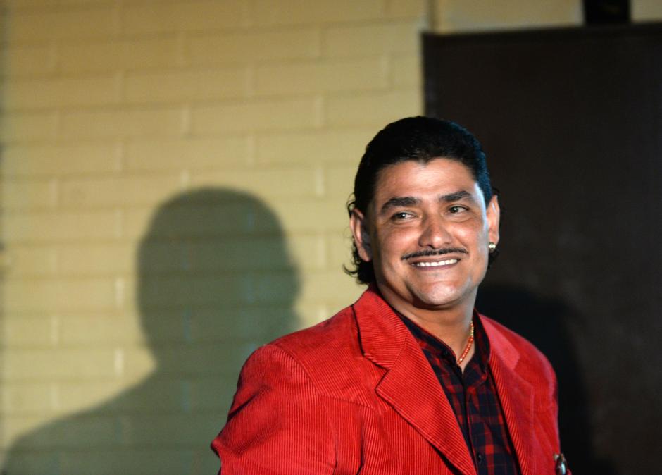 Marlon Puente, alias "Pirulo" se mostró feliz con la resolución de la jueza. (Foto: Esteban Biba/Soy502)&nbsp;