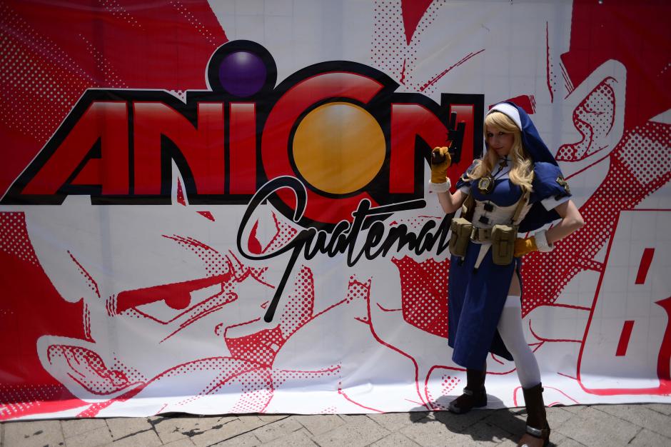 Riddle, de Canad&aacute;, luci&oacute; como Rosette de Chrono Crusade para impartir un taller de maquillaje y vestuario en el Anicon de Guatemala. (Foto: Wilder L&oacute;pez/Soy502)