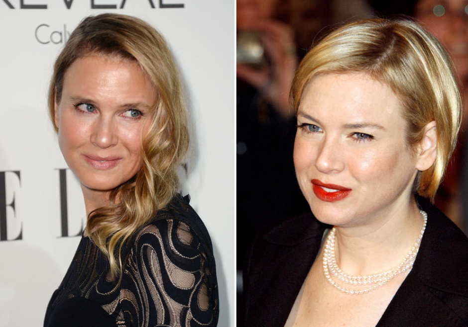 Renée Zellweger de 45 años.
