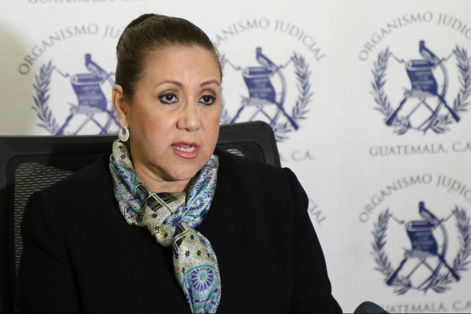 La magistrada dijo ser inocente de los se&ntilde;alamientos. (Foto: Archivo/Soy502)