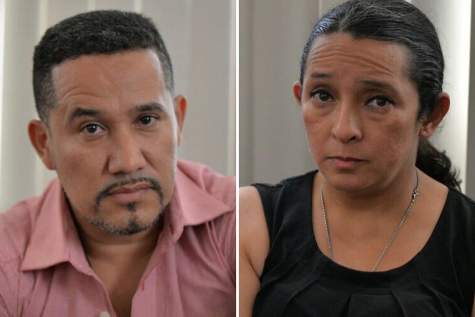 José Estuardo Blanco Aguilar y Claudia Bolaños eran empleados cercanos al expresidente del Congreso Pedro Muadi. (Foto: Wilder López/Soy502) 