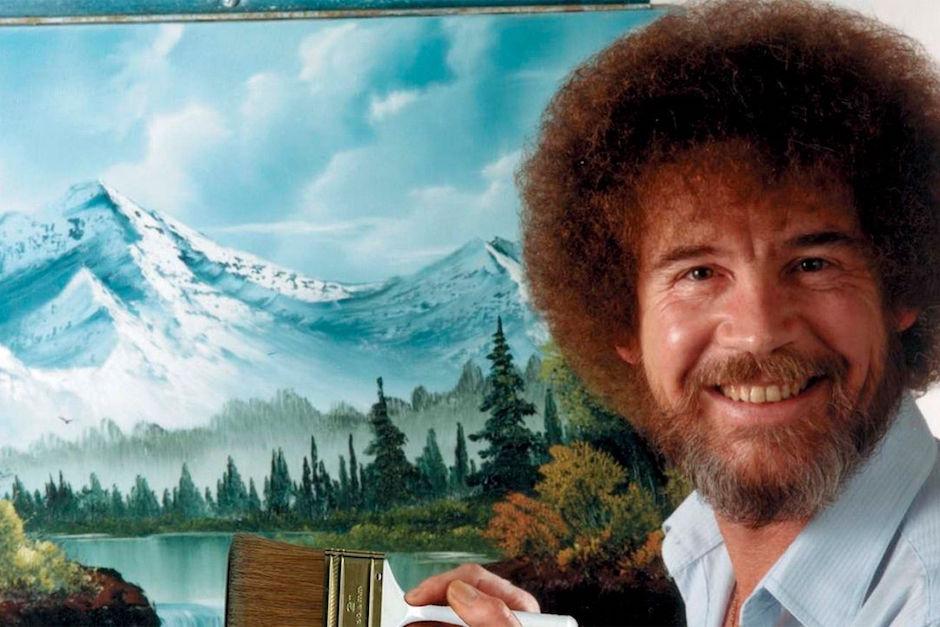 Bob Ross fue conductor del popular programa &ldquo;El placer de pintar&rdquo;. (Foto: sopitas.com)
