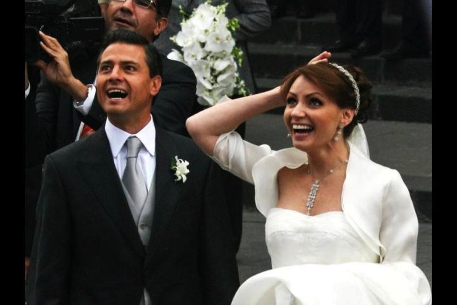 Pe&ntilde;a Nieto y Rivera se casaron en 2010. (Foto: EFE)