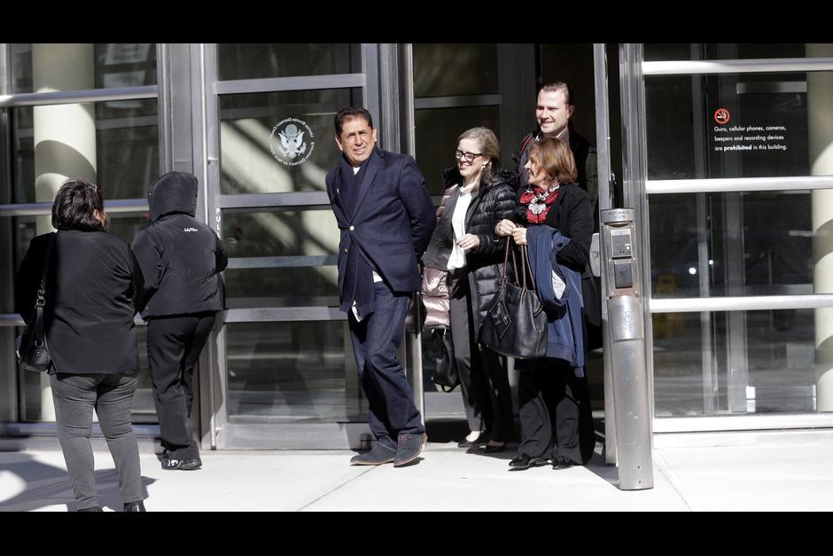 Jiménez captado al salir de la corte en Nueva York. (Foto: Archivo/Soy502)