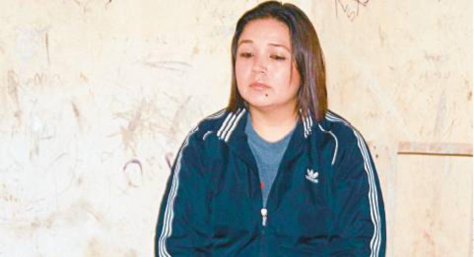 La diputada Leslie Buezo, durante su detención a principios del 2013 en Honduras por llevar en su vehículo armas de grueso calibre. &nbsp;(Foto: Nuestro Diario)