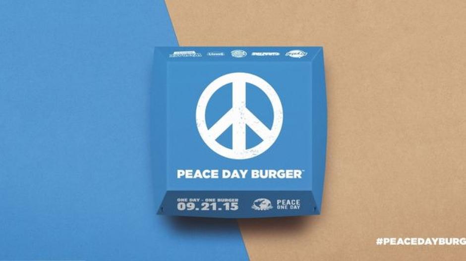El pr&oacute;ximo 21 de Septiembre celebrar&aacute;n el d&iacute;a de la Paz con una hamburguesa con los ingredientes de varias cadenas de restaurantes. (Foto: Internet)