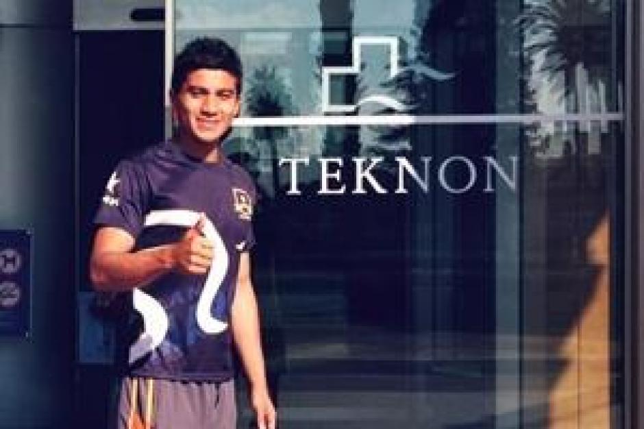 El futbolista guatemalteco, Juan Jos&eacute; Chang, confirma su vinculaci&oacute;n al futbol de Nueva Zelanda. (Foto: Teknon)