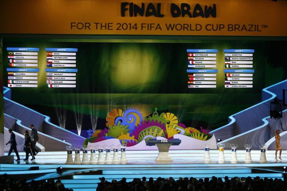 El Calendario de la Fase de Grupos del Mundial de Brasil 2014 est&aacute; listo.&nbsp;