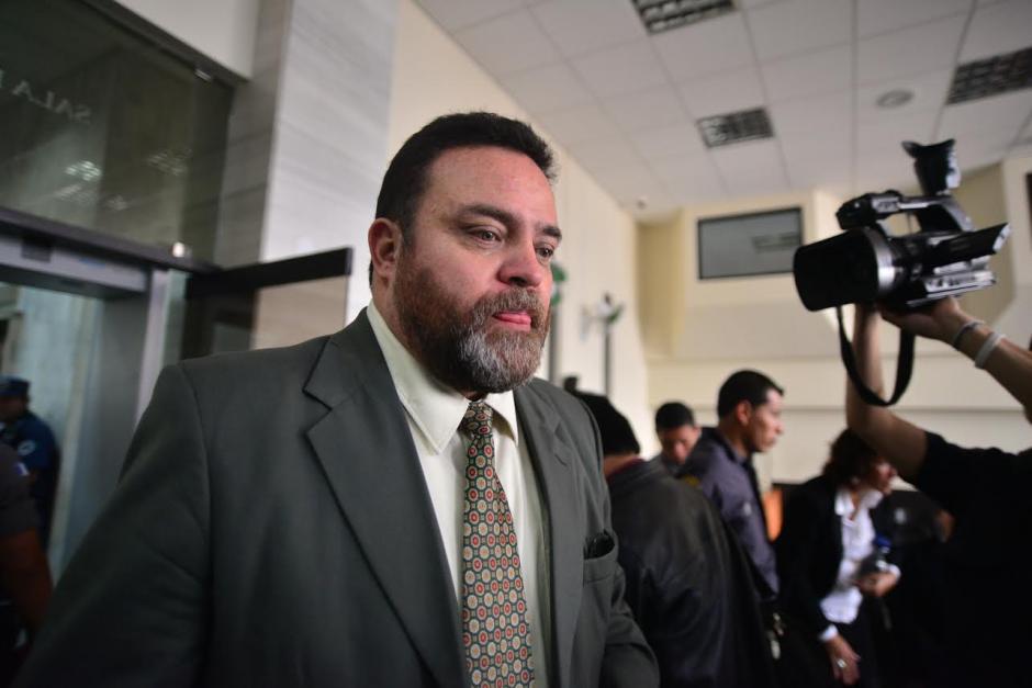 Los abogados de Edgar Camargo argumentaron ante el juez que su cliente tiene problemas de salud, por tal razón se le concedió un arresto domiciliar. (Foto: Wilder López/Soy502)&nbsp;