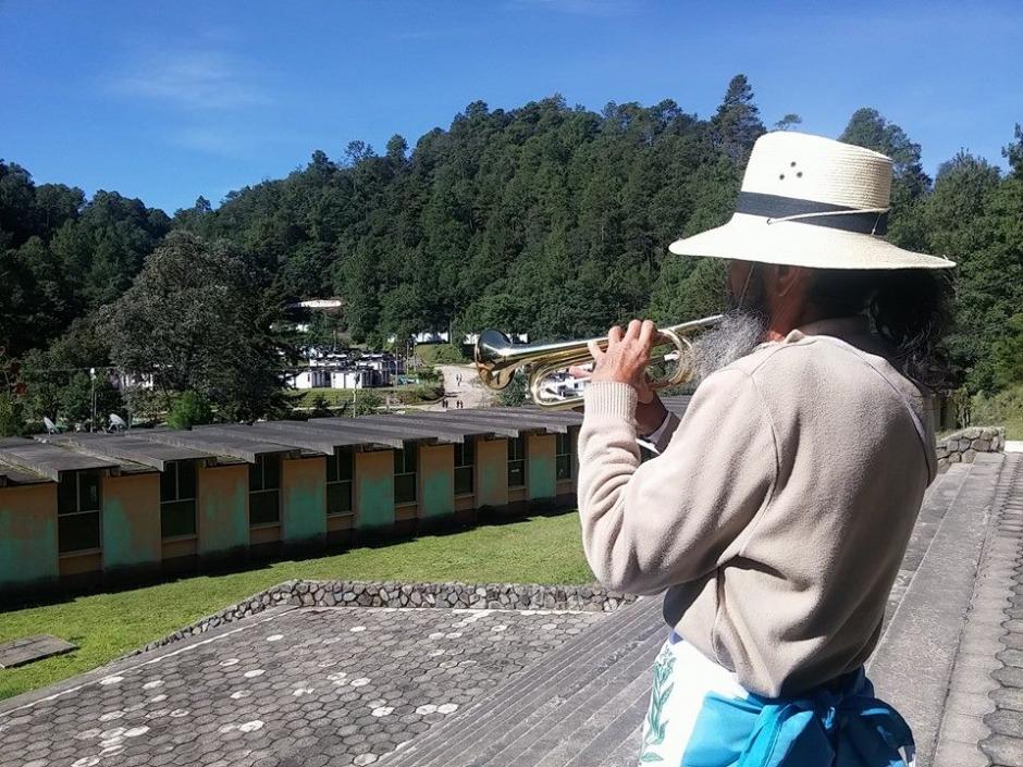 Oswaldo Ochoa lleg&oacute; el 20 de junio a la capital guatemalteca tras recorrer 200 kil&oacute;metros. (Foto Facebook El Caminante por la Transformaci&oacute;n)