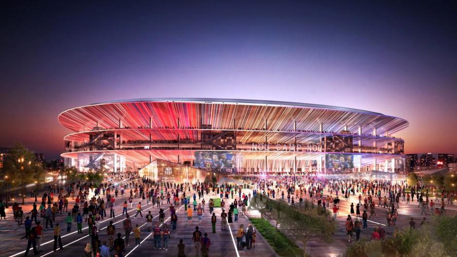 El nuevo Camp Nou ser&aacute; techado. (Foto: Twitter FC Barcelona)