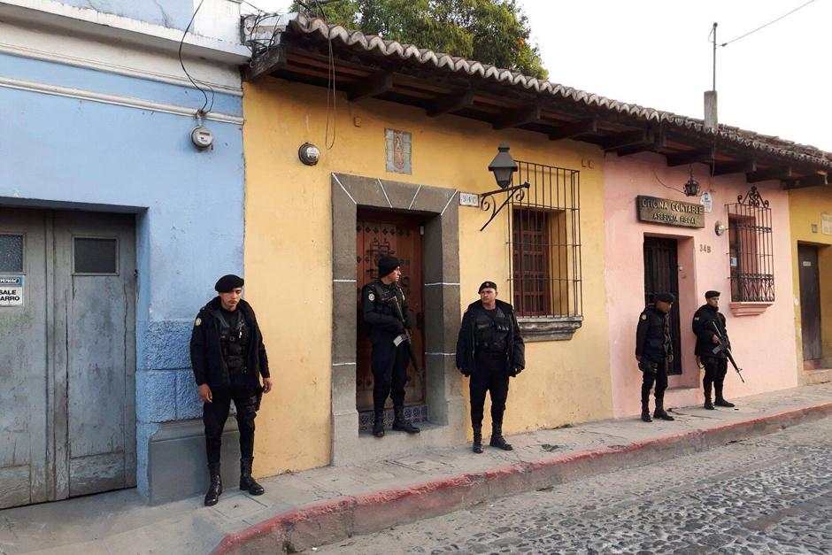 Edgar Ruiz, exalcalde de la Antigua Guatemala, fue arrestado este día sindicado de colaborar con Adolfo Vivar, quien fue también jefe edil de dicha comuna y que fue arrestado sindicado de un desvío de más de 20 millones de quetzales. (Foto: Pablo Solís/Nuestro Diario)