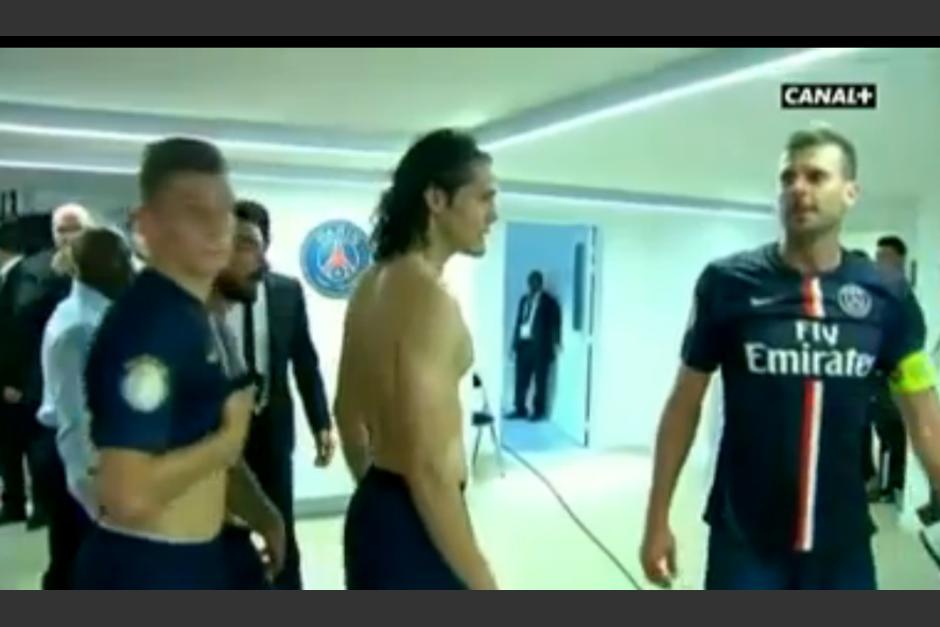 El cabezazo deton&oacute; la indignaci&oacute;n del Paris Saint Germain, que ha pedido una sanci&oacute;n ejemplar. Aqu&iacute;, Thiago con el rostro ensangrentado.