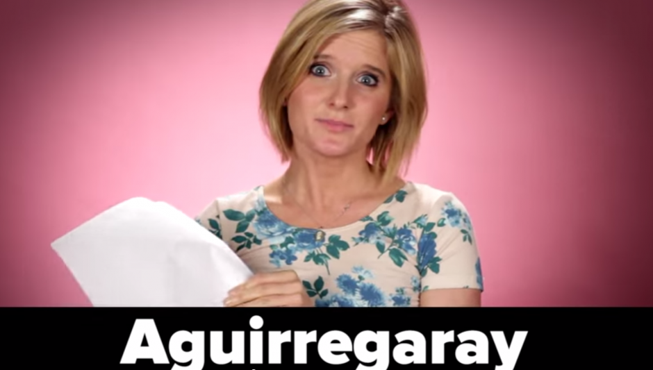 Pronunciar ciertos apellidos es casi imposible para estos estadounidenses. (Foto: Youtube)