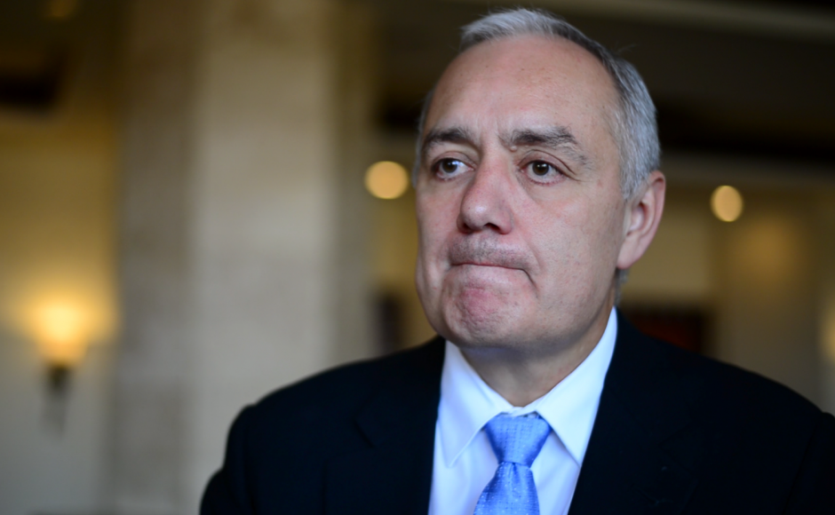 Juan Carlos Paíz, comisionado presidencial de Competitividad e Inversión de Guatemala, estuvo presente en dos de las cuatro mesas de discusión con la sociedad civil. (Foto: Wilder López/Soy502)