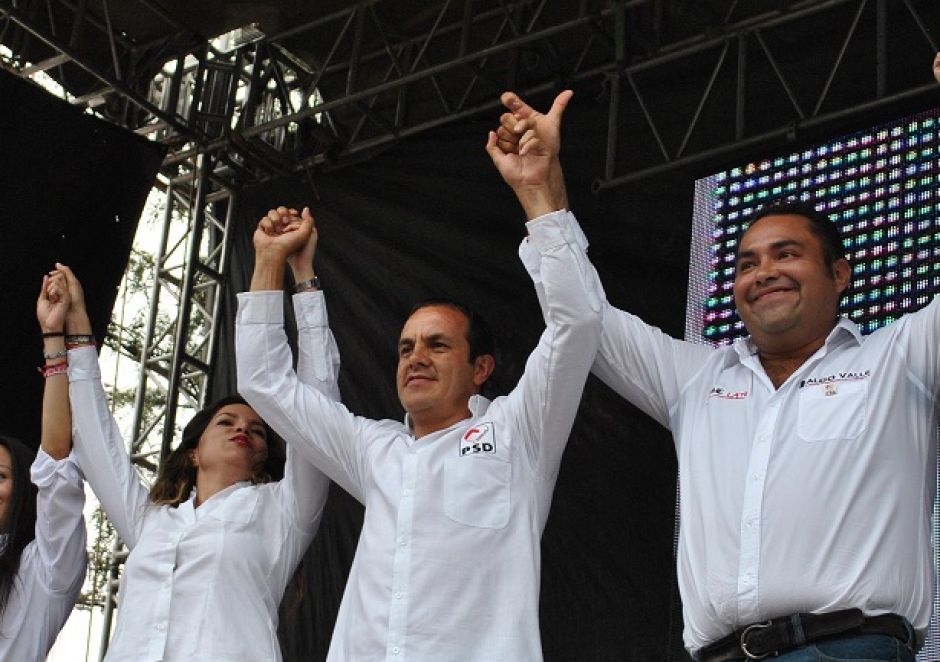 El exfutbolista ya se ha proclamado como ganador de la Presidencia Municipal de Cuernavaca, Morelos. (Foto CuauhtemocBlanco.com)