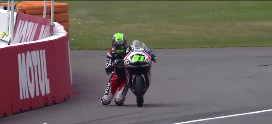 El piloto finland&eacute;s protagoniz&oacute; la acci&oacute;n del d&iacute;a en el Gran Premio de Holanda. (Captura de video)