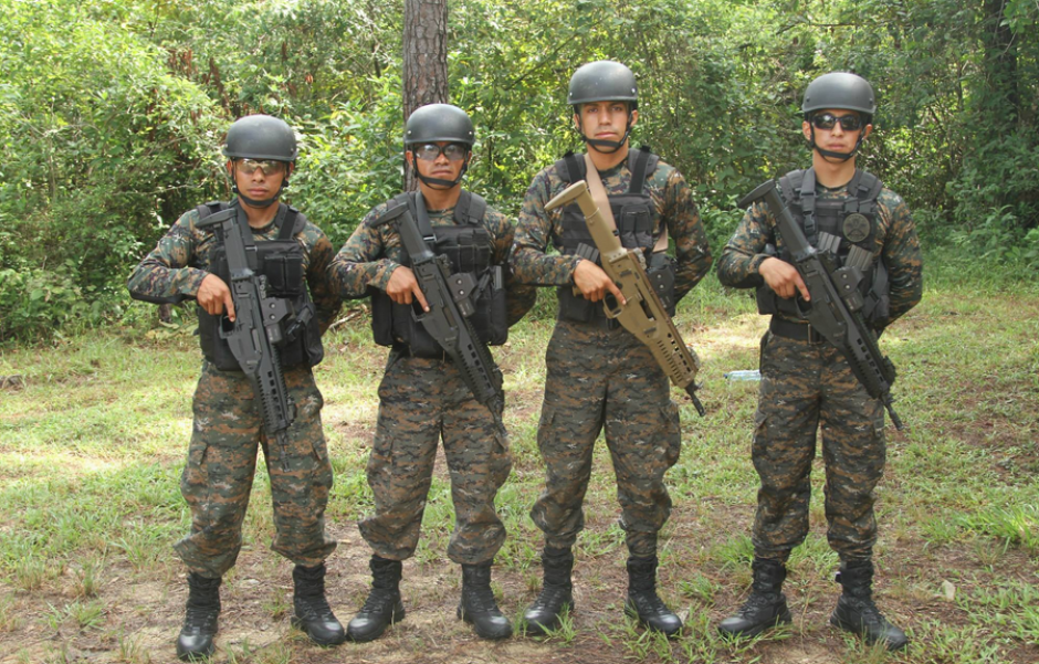 El equipo de asalto de los Kaibiles compitió en seis pruebas. (Foto:&nbsp;SOCSOUTH)