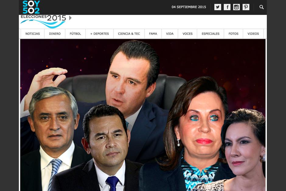 Esta es la imagen principal de una noticia falsa publicada en un portal clonado de Soy502.